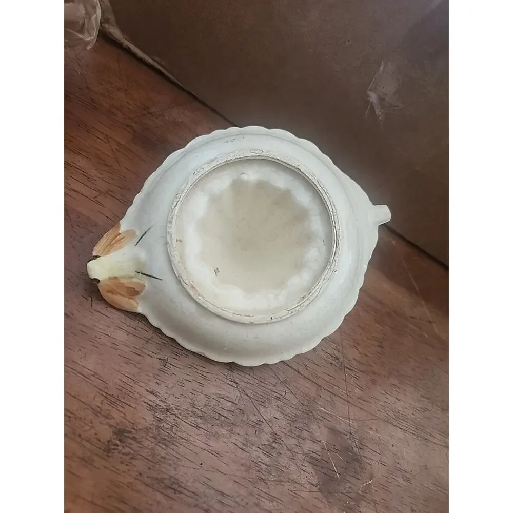 Antique Japanese Celadon Crackle Glaze Juicer